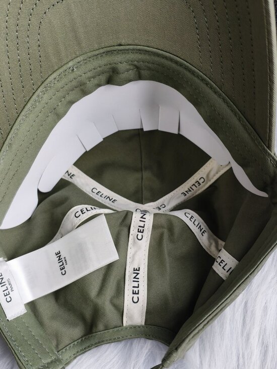 ?Céline? Green Baseball Cap main image 6